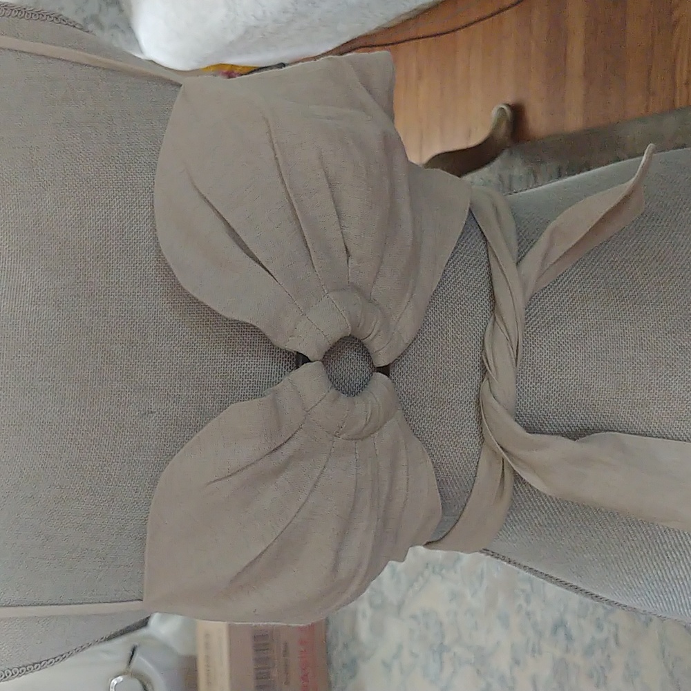 Linen Halter Top Brand New